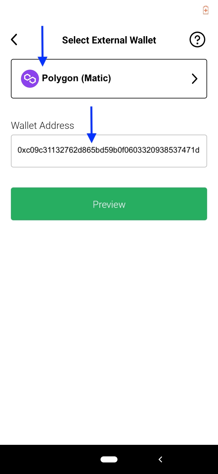 How to Convert MIN Tokens into USDC from the Polygon Network to a